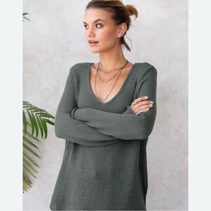 NWT Wooden Ships Lightweight Knit Tunic M/L